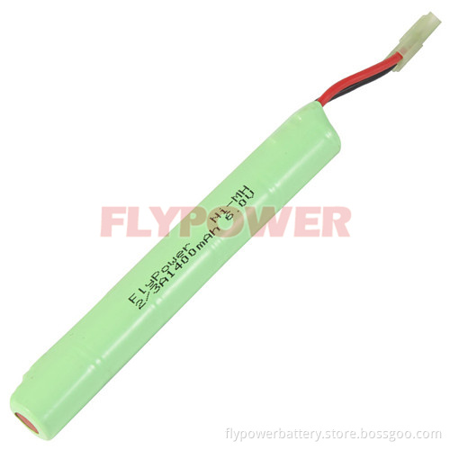 6.0V 2/3A1400mAh Ni-MH High Power Rechargeable Battery Pack for Airsoft Gun (5S of FH-2/3A1400P)